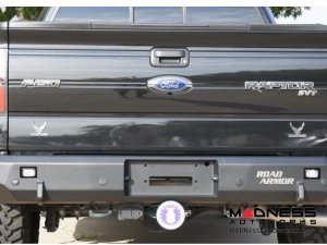Ford F-150 Stealth Rear Winch Bumper - Raw Steel WARN M8000 Or 9.5xp Ford F-150 Stealth Rear Winch Bumper - Raw Steel WARN M8000 Or 9.5xp